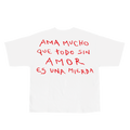 CAMISETA AMA MUCHO