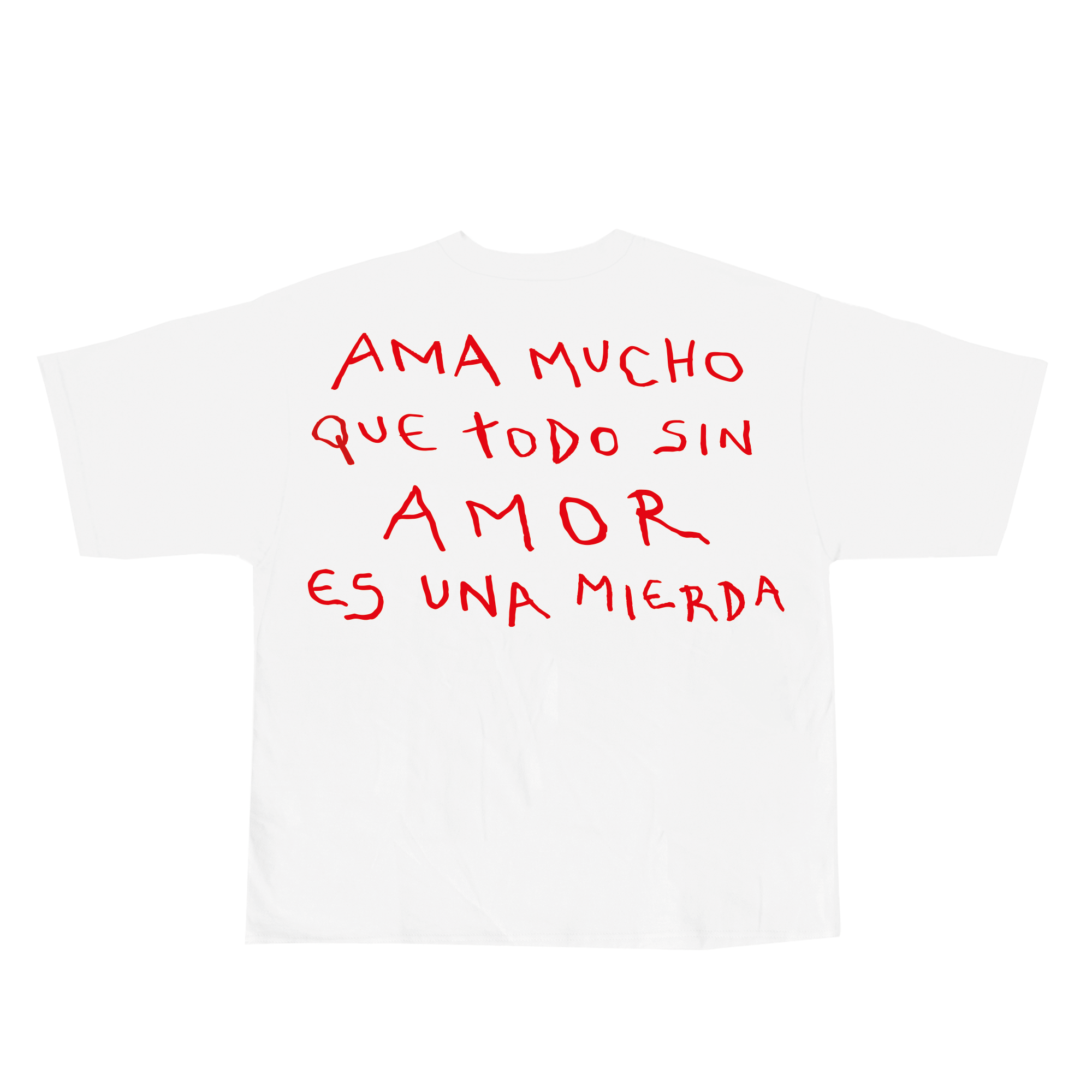 CAMISETA AMA MUCHO