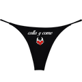 TANGA CALLA Y COME NEGRO