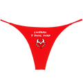 TANGA CUIDAME Y DAME DURO ROJO