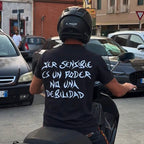 CAMISETA SER SENSIBLE