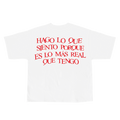 CAMISETA HAGO LO QUE SIENTO