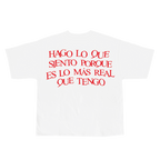CAMISETA HAGO LO QUE SIENTO