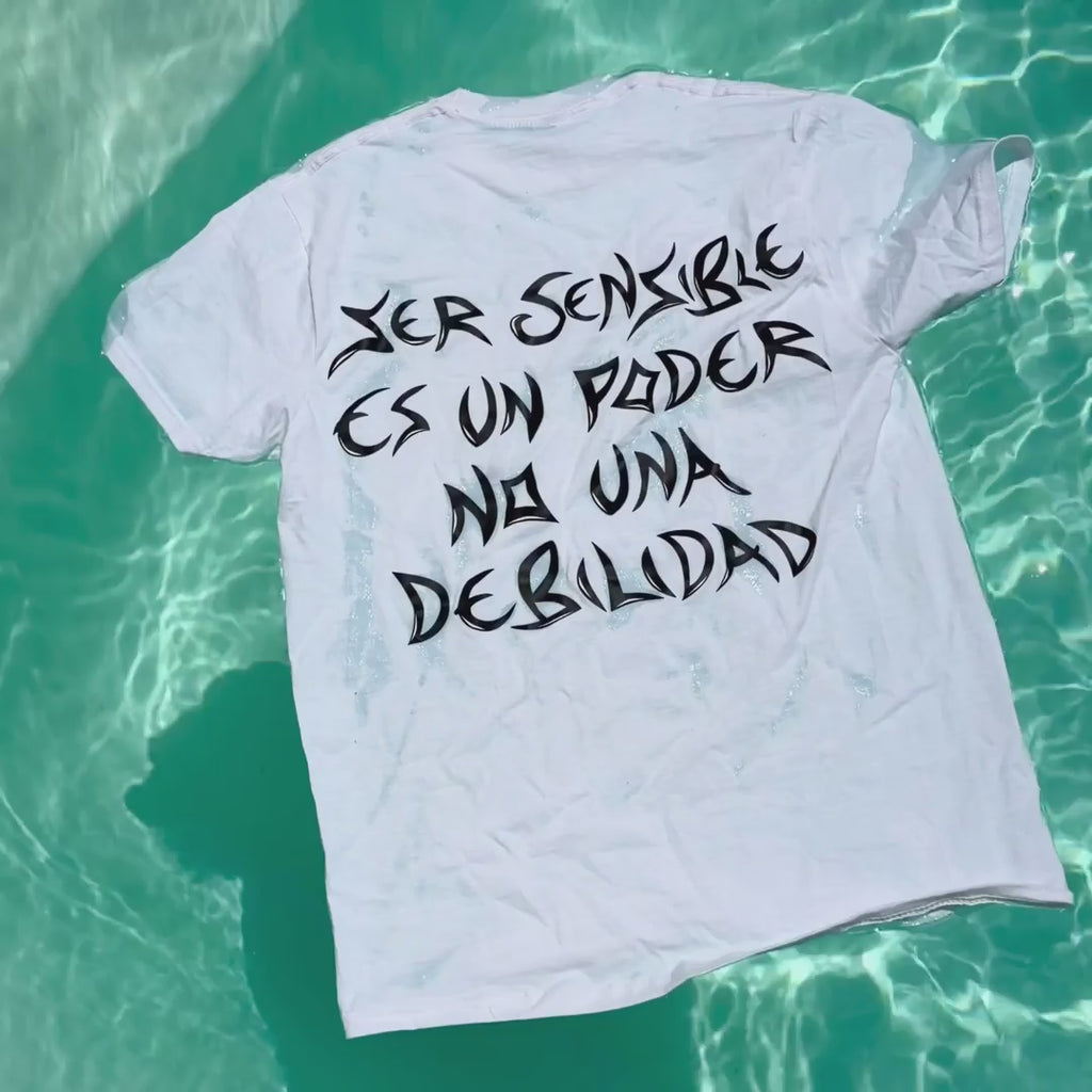 CAMISETA SER SENSIBLE